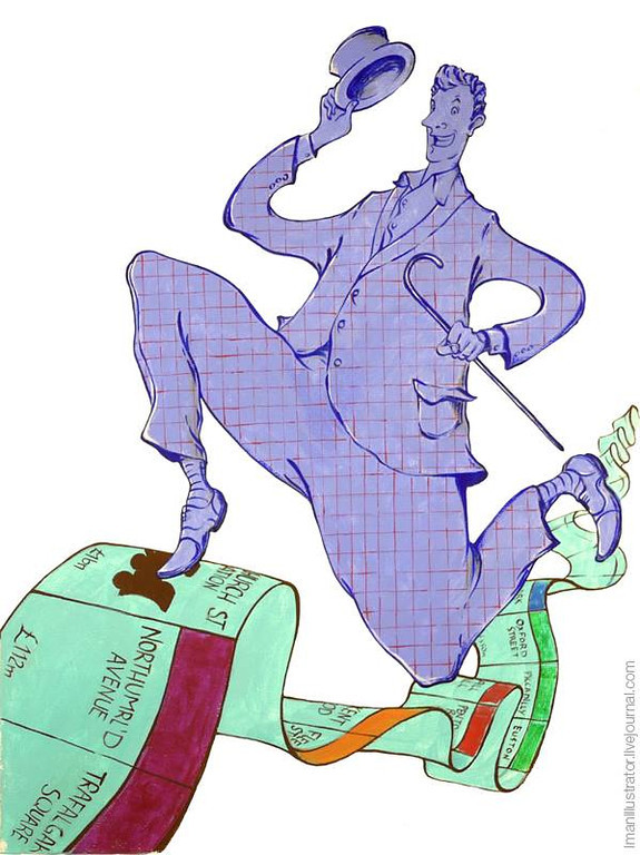 Вокруг Лондона за 40 шагов - монополия