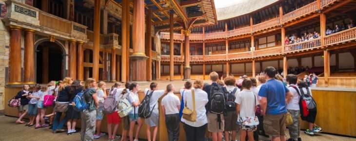 закулисный тур по театру Shakespeare Globe в лондоне