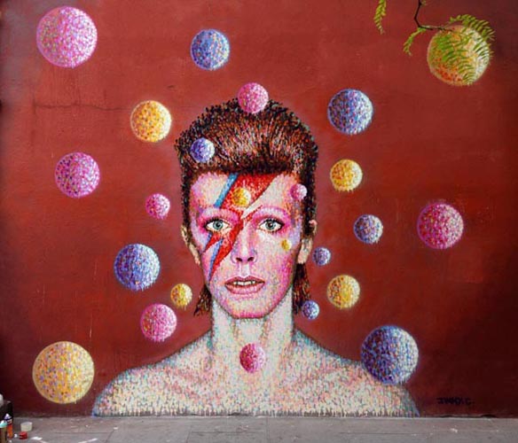 bowie street art by jimmyc