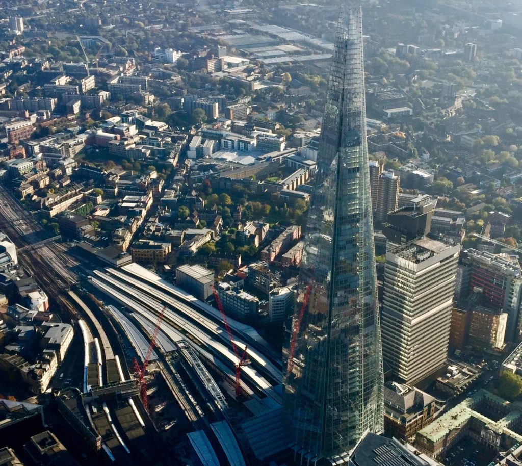 лондон верторлет шард